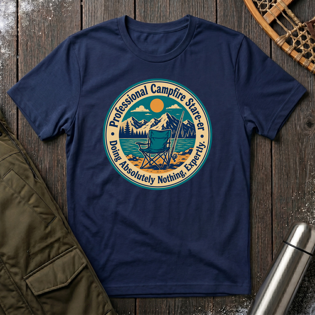 Professional Camp Fire Stare-Er T‑Shirt