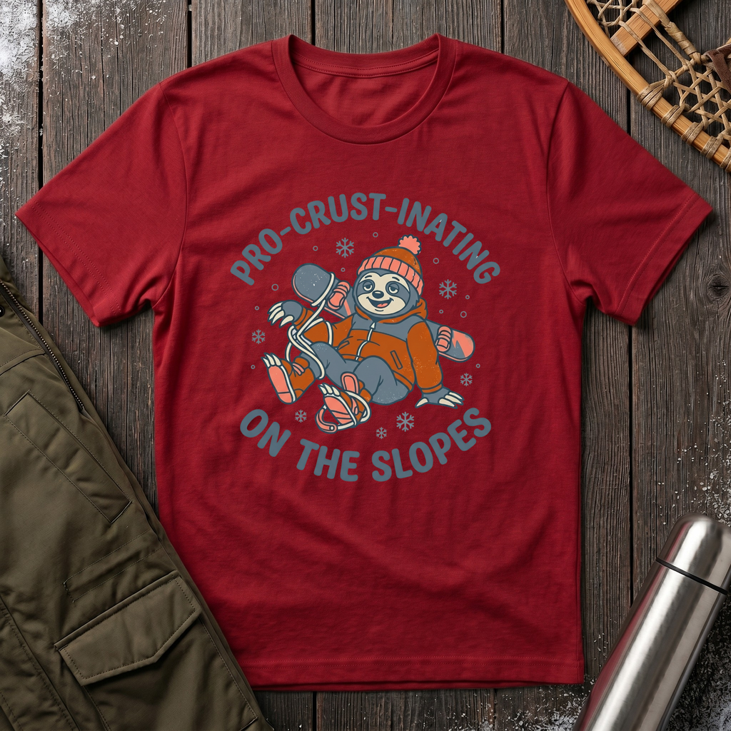 Pro-Crust-Inating On The Slopes T‑Shirt