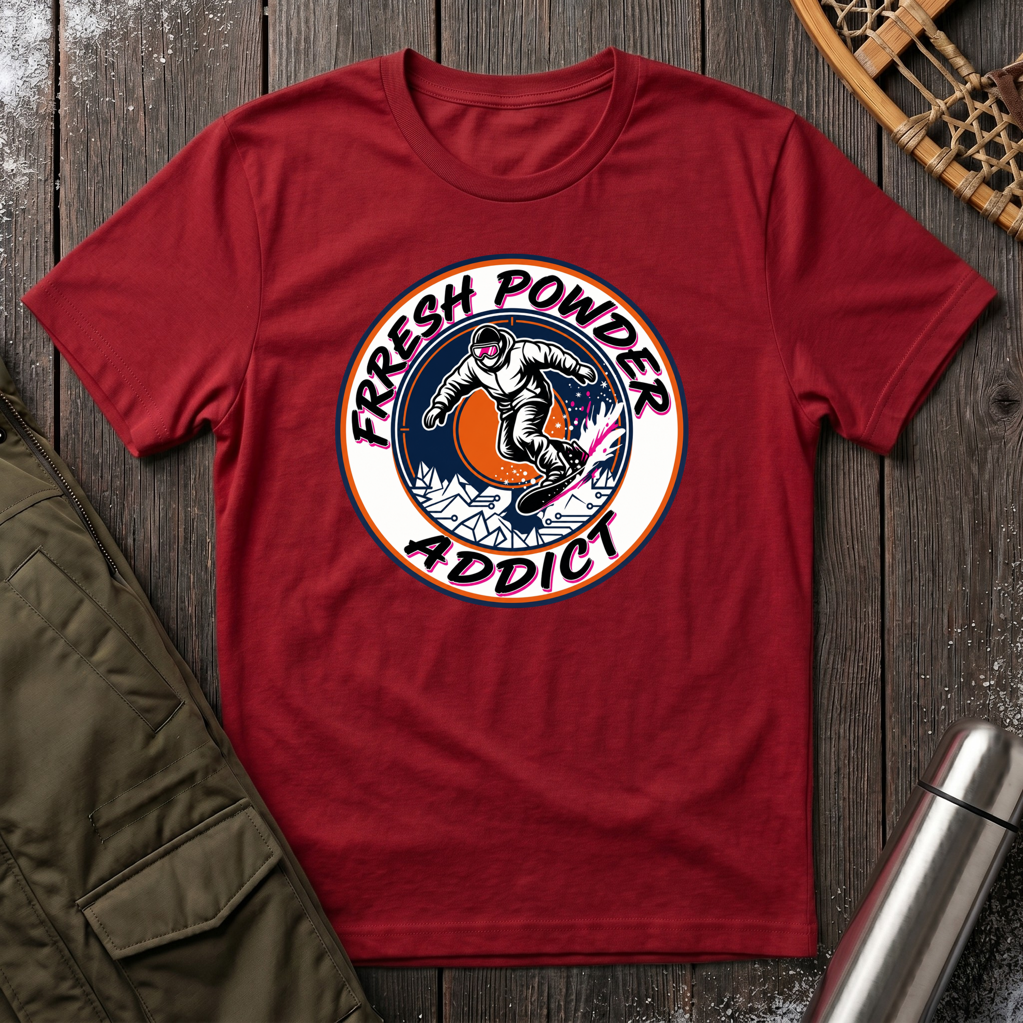 Fresh Powder Addict T‑Shirt