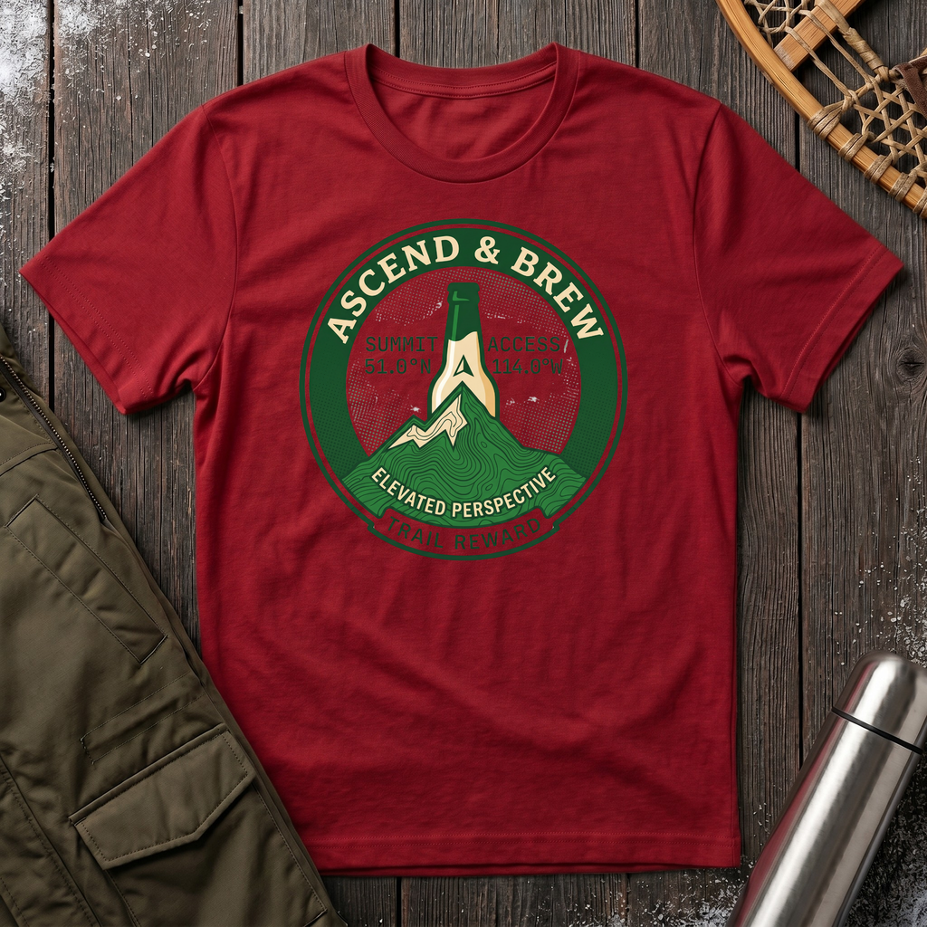 Ascend And Brew T‑Shirt