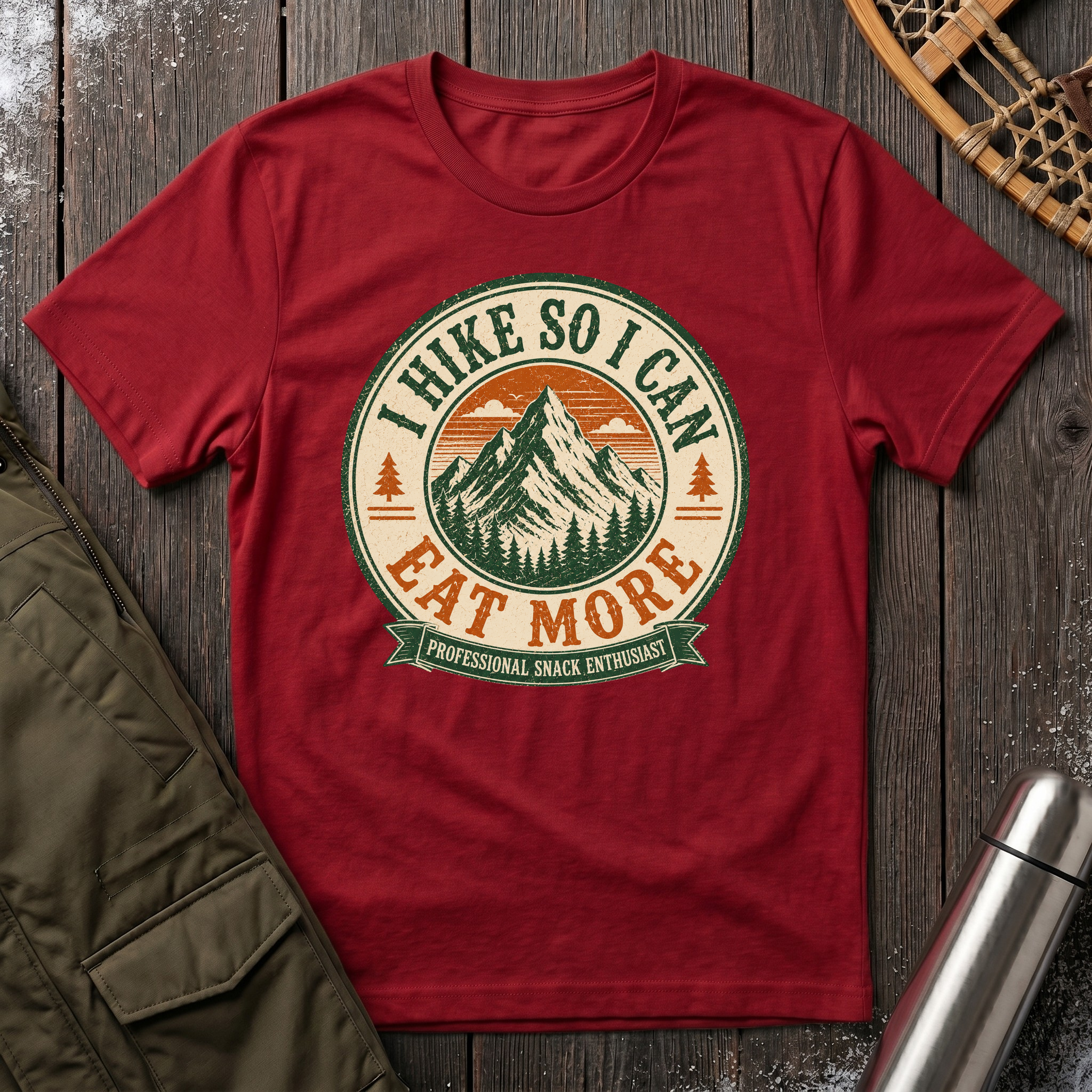 I Hike So I Can Eat More T‑Shirt