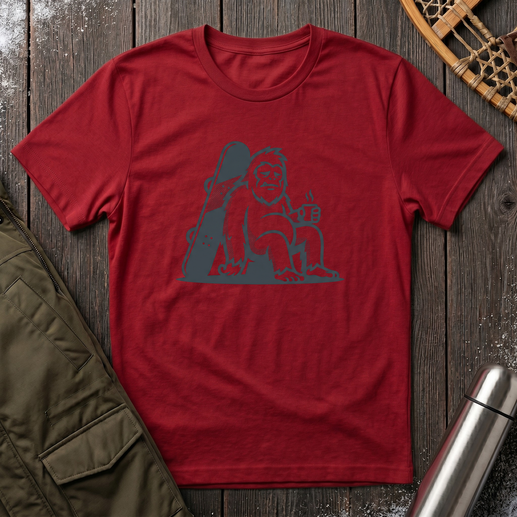 Snowboarding Yeti T‑Shirt