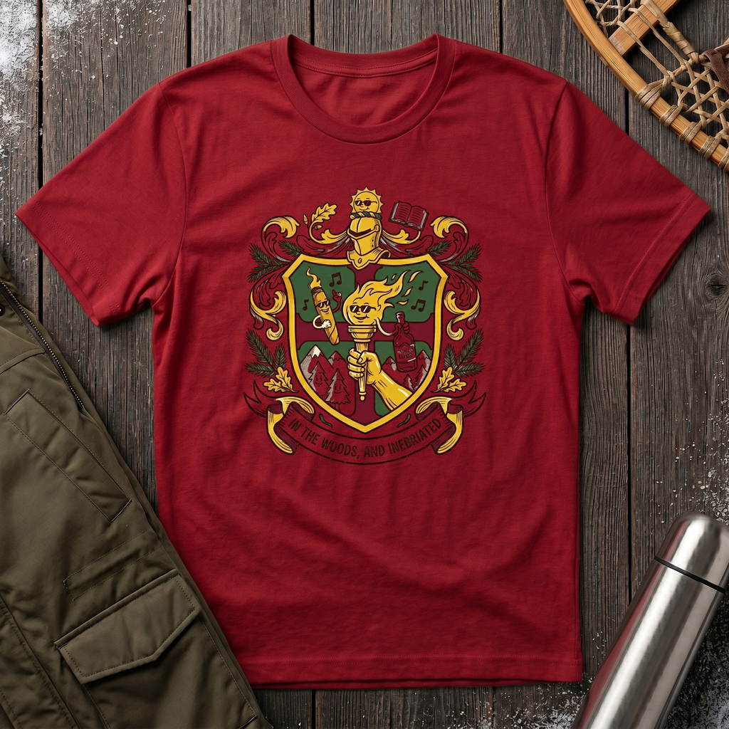 In The Woods and Inebriated T‑Shirt