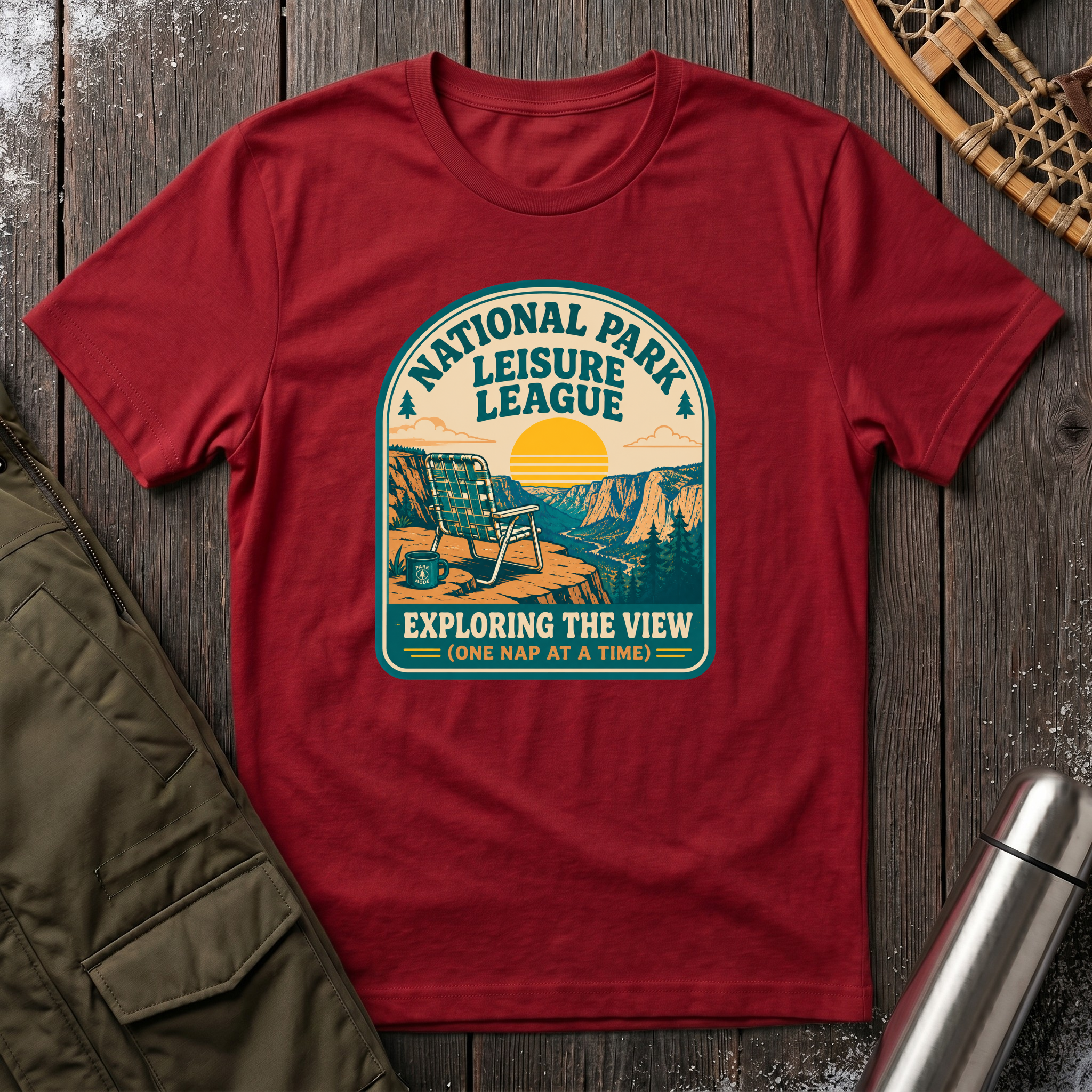 National Park Leisure League T‑Shirt