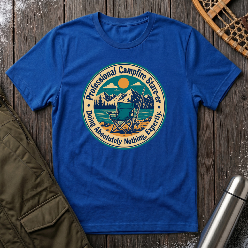 Professional Camp Fire Stare-Er T‑Shirt