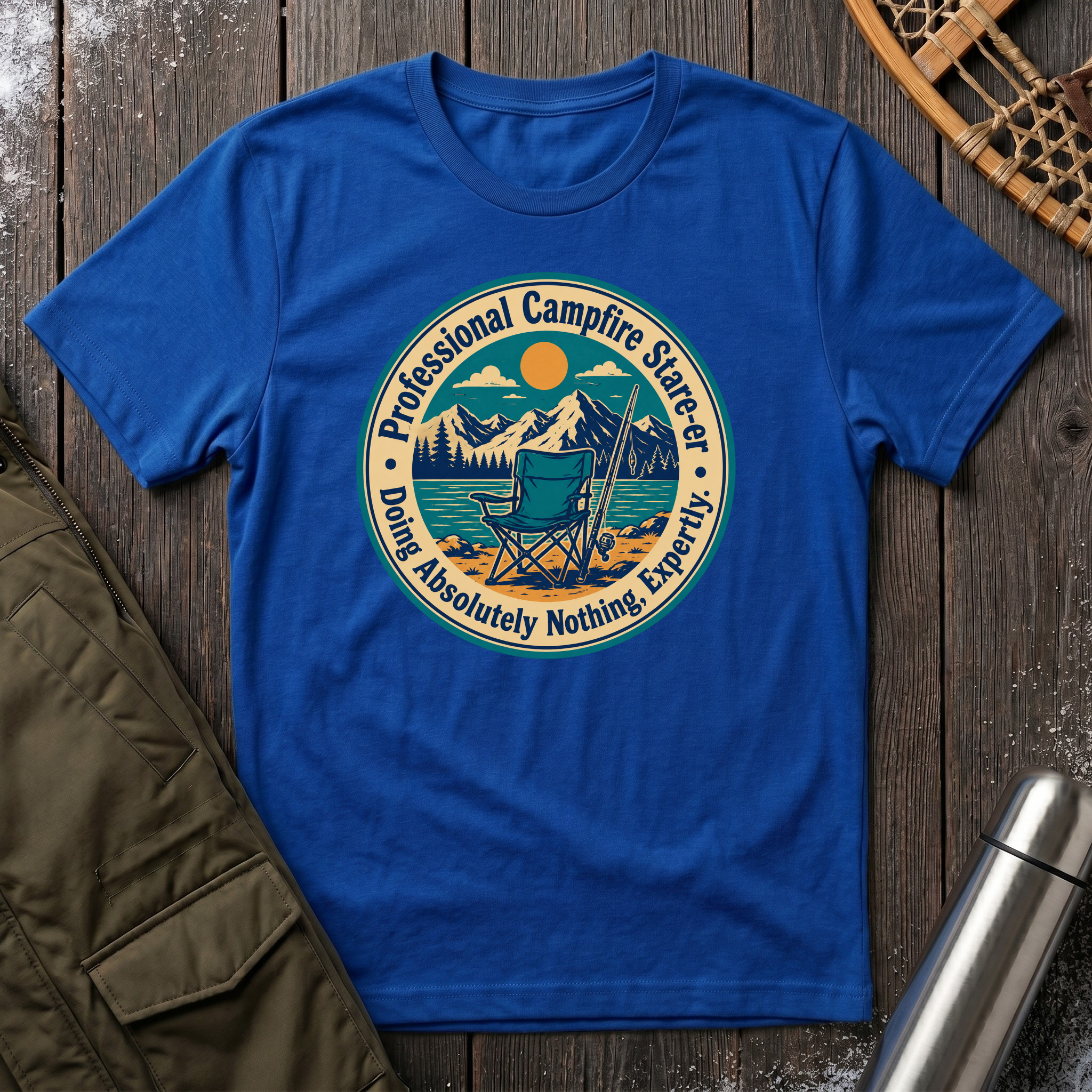 Professional Camp Fire Stare-Er T‑Shirt