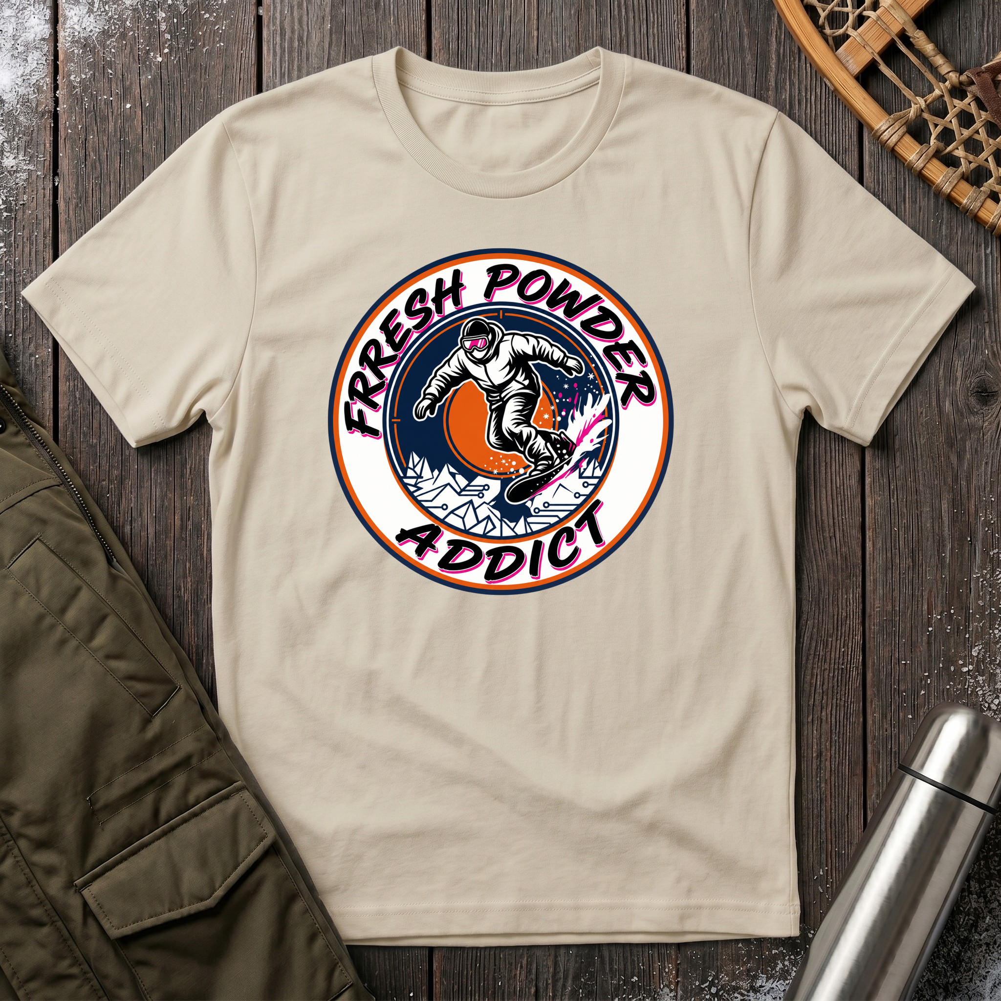 Fresh Powder Addict T‑Shirt