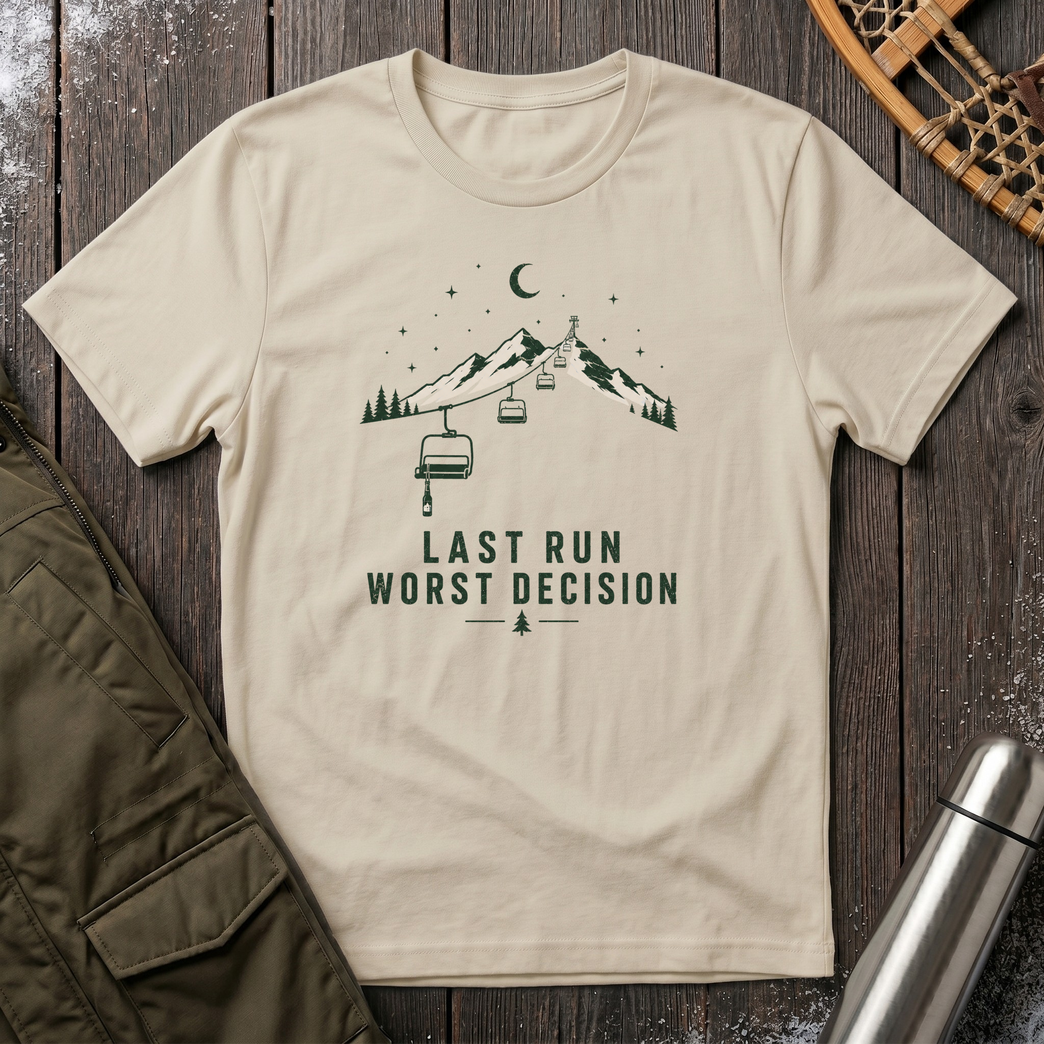 Last Run Worst Decision T‑Shirt