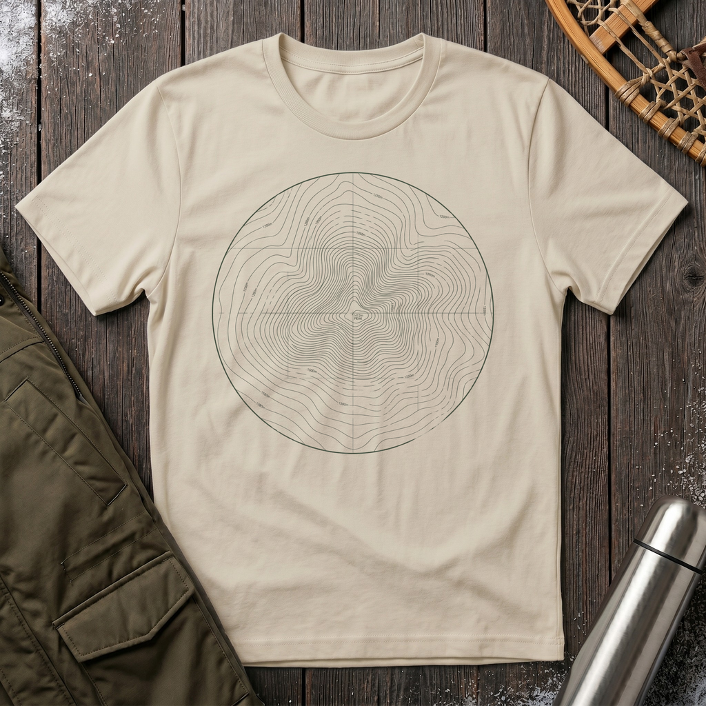 Mountain Topography T‑Shirt