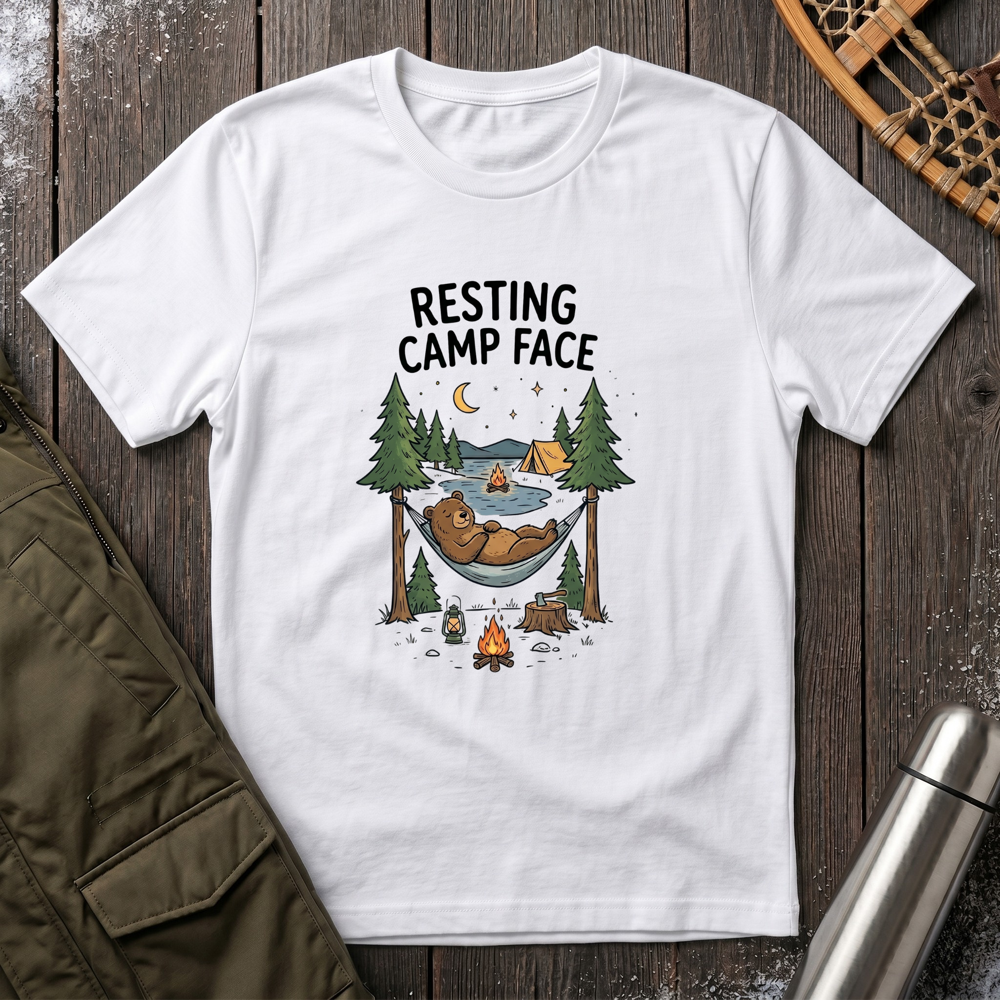 Resting Camp Face T-Shirt
