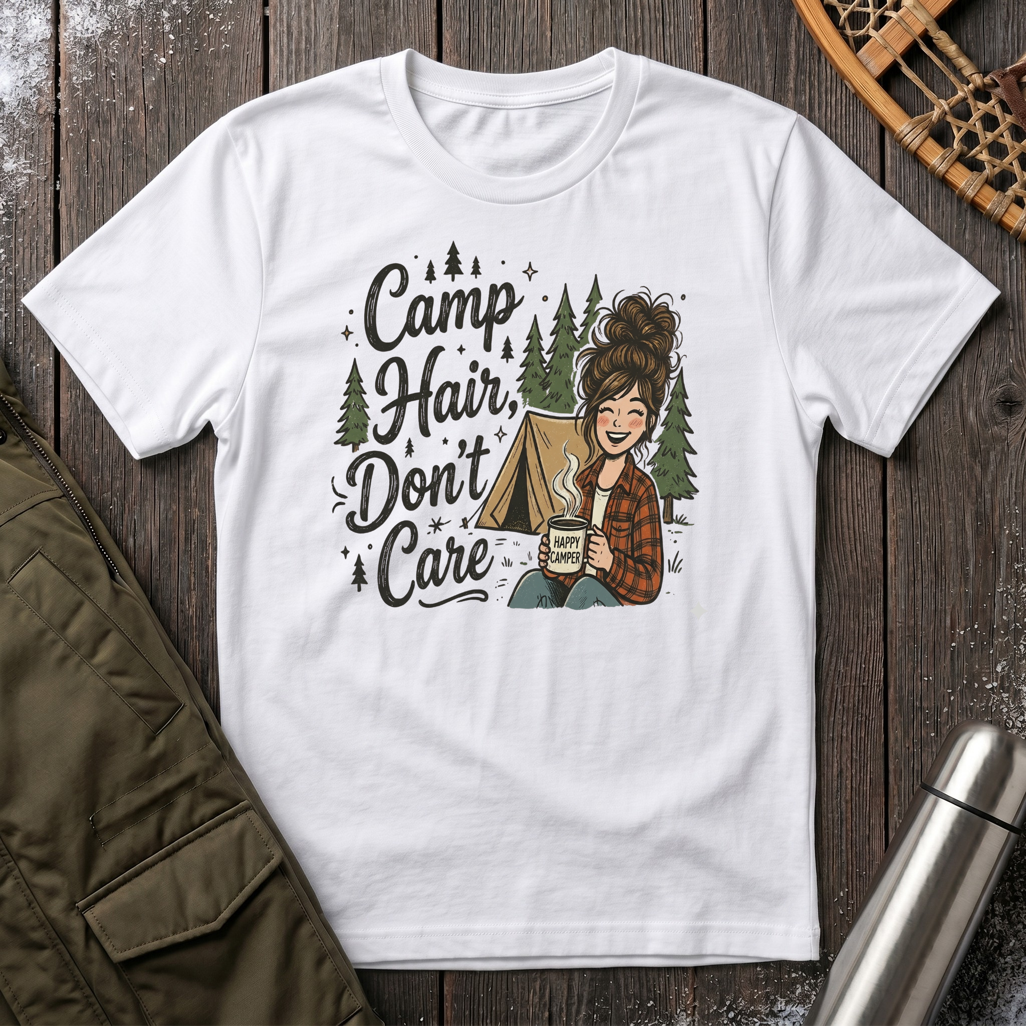 Camp Hair, Don't Care T-Shirt