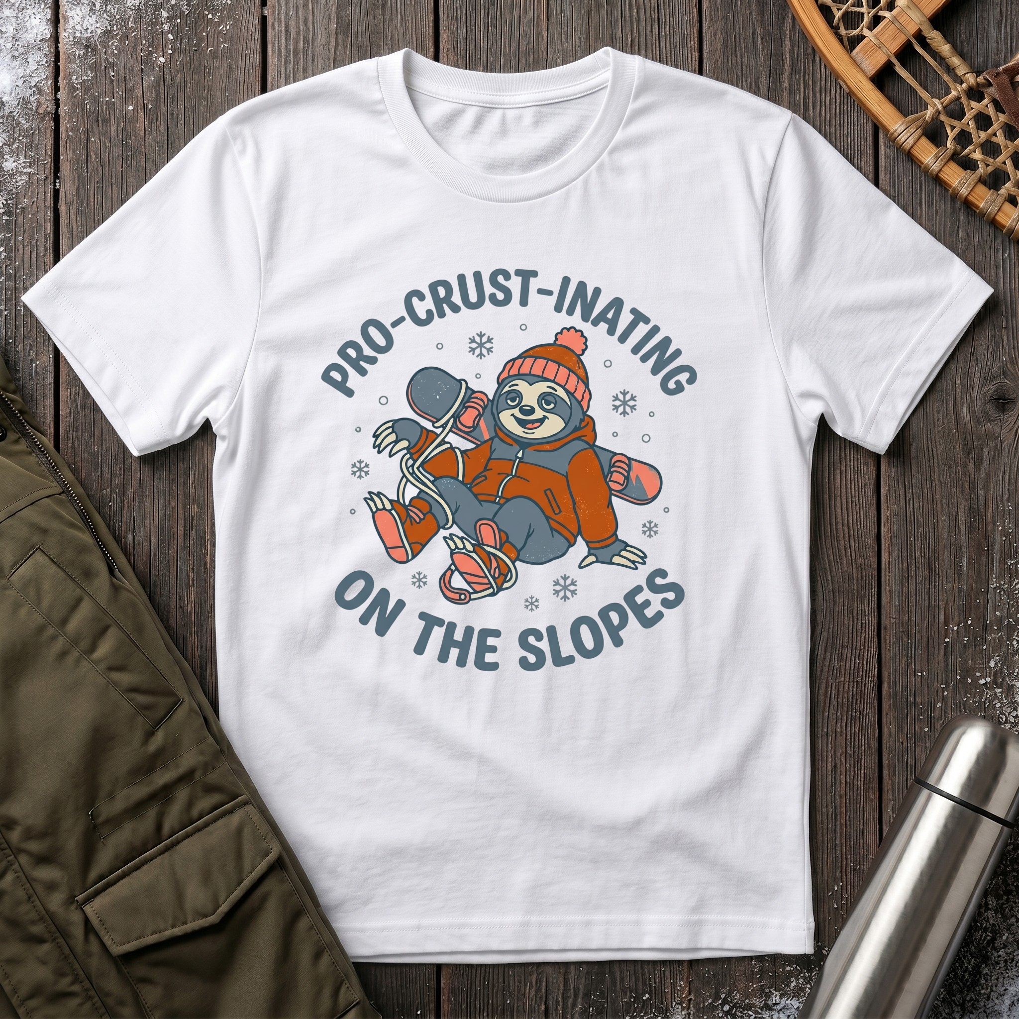 Pro-Crust-Inating On The Slopes T‑Shirt