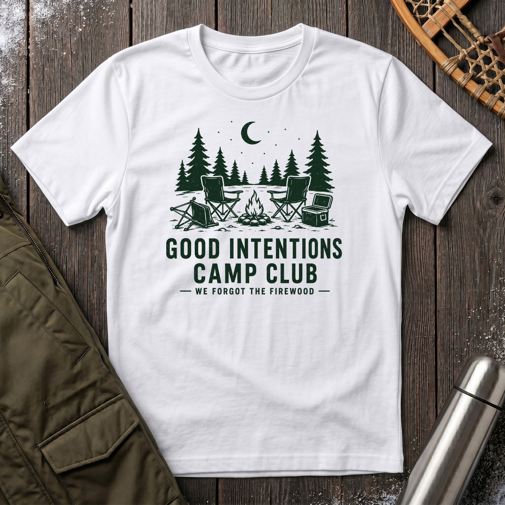 Good Intentions Camping Ski T‑Shirt