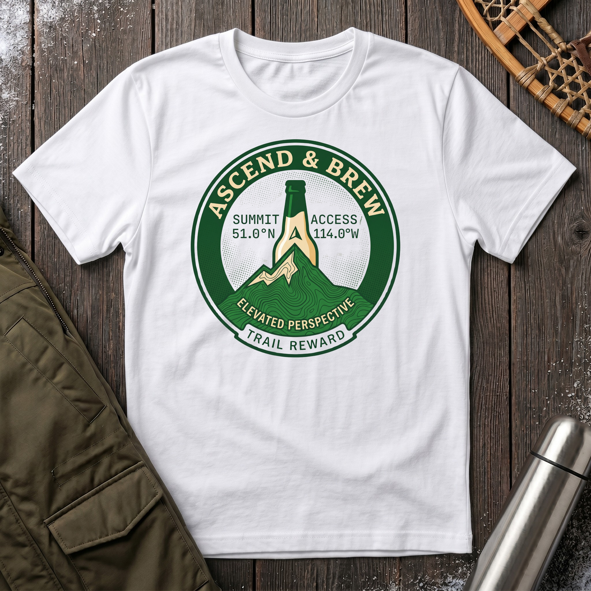 Ascend And Brew T‑Shirt