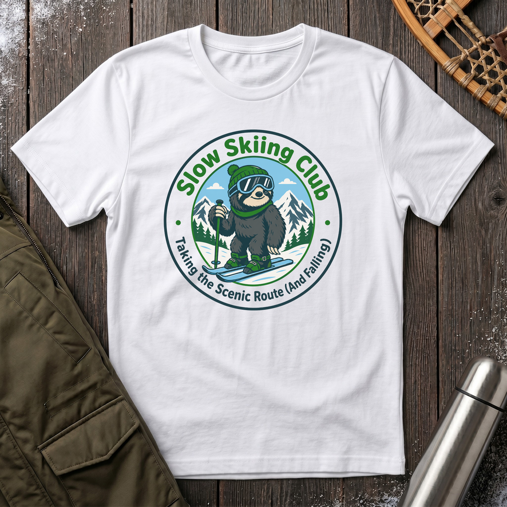 Slow Skiing Club T‑Shirt