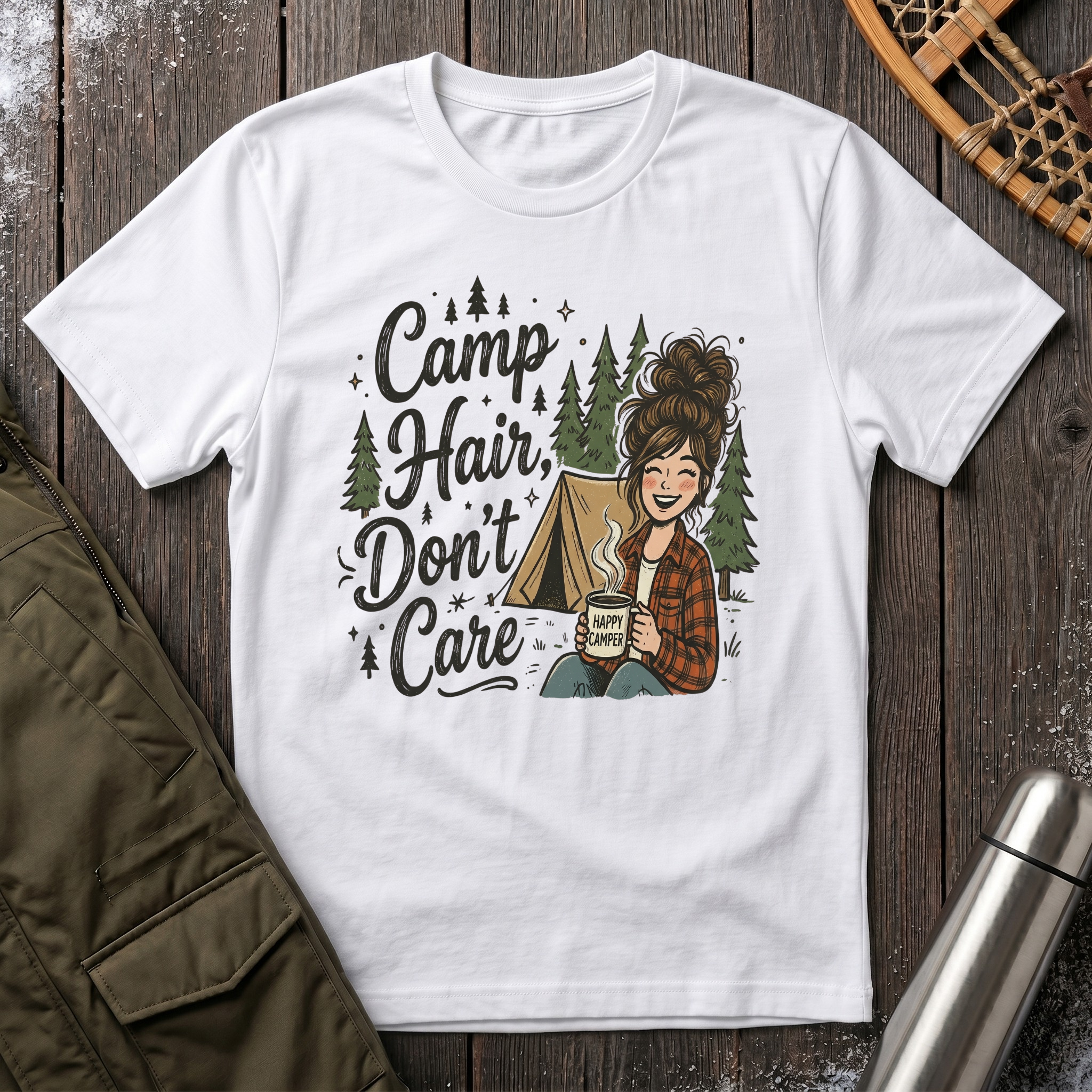 Camp Hair, Don't Care T-Shirt
