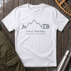 Trail Therapy But Mostly Just Trail Snacks T‑Shirt