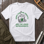 Here For The Gravity T‑Shirt