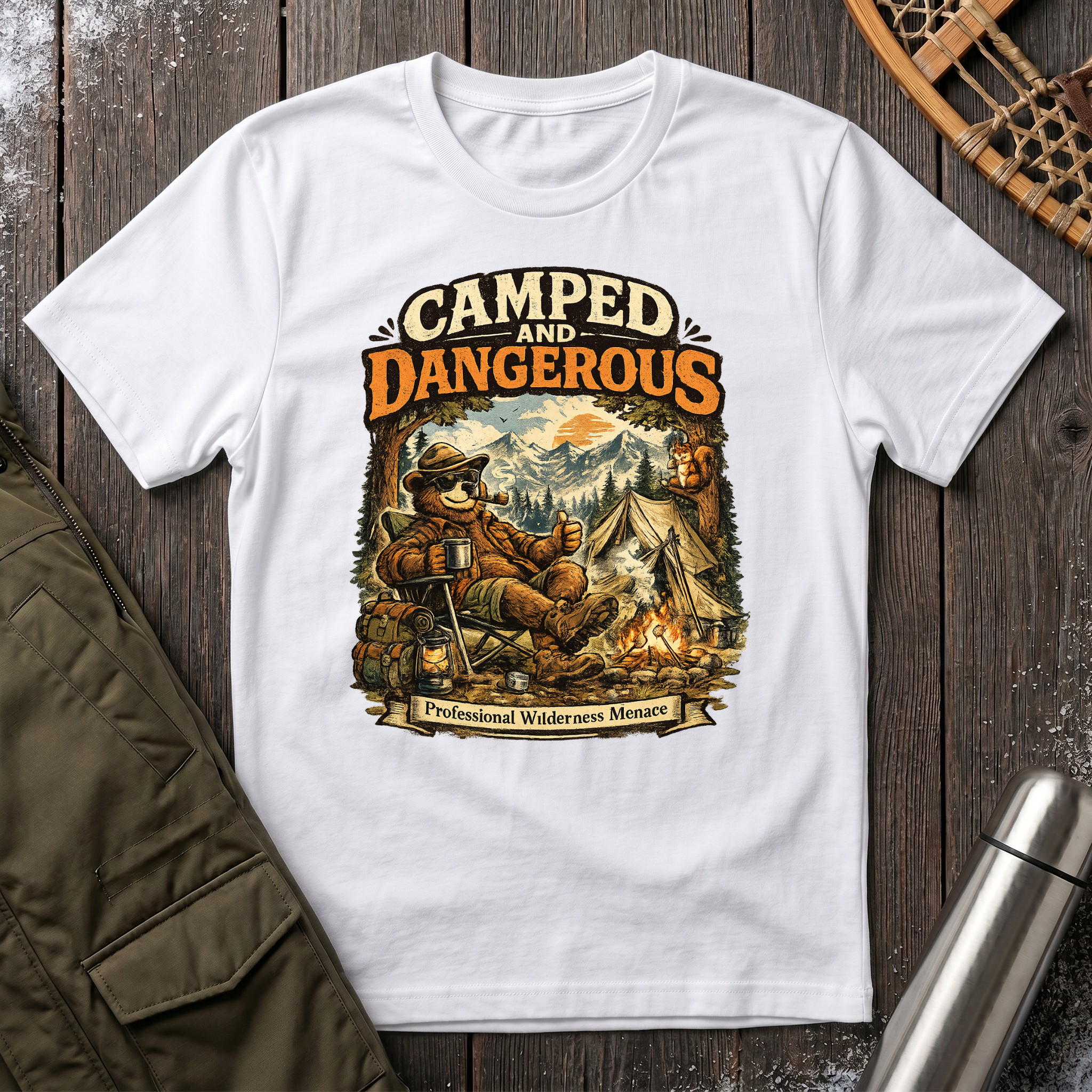 Camped and Dangerous T-Shirt