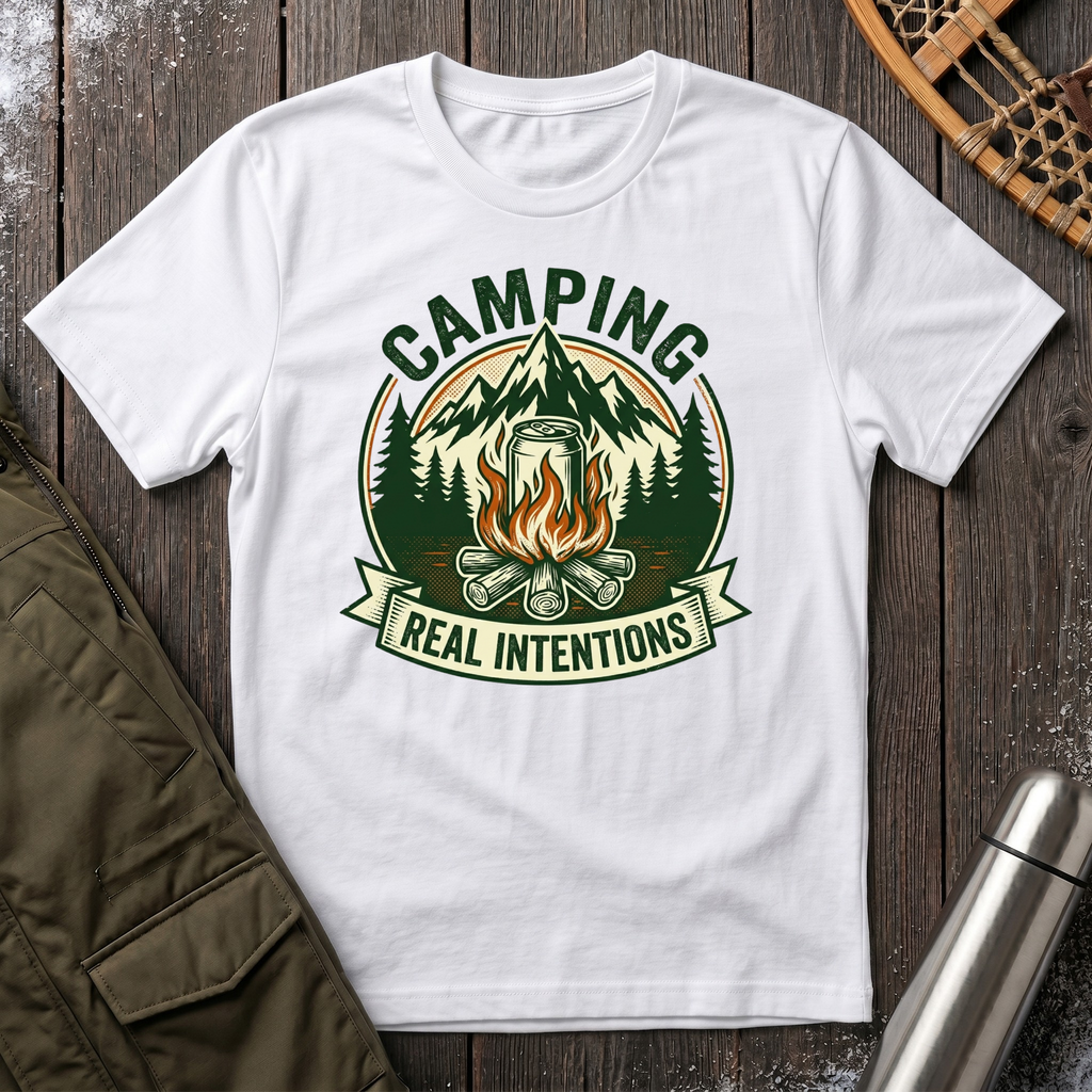 Camping: Real Intentions T‑Shirt