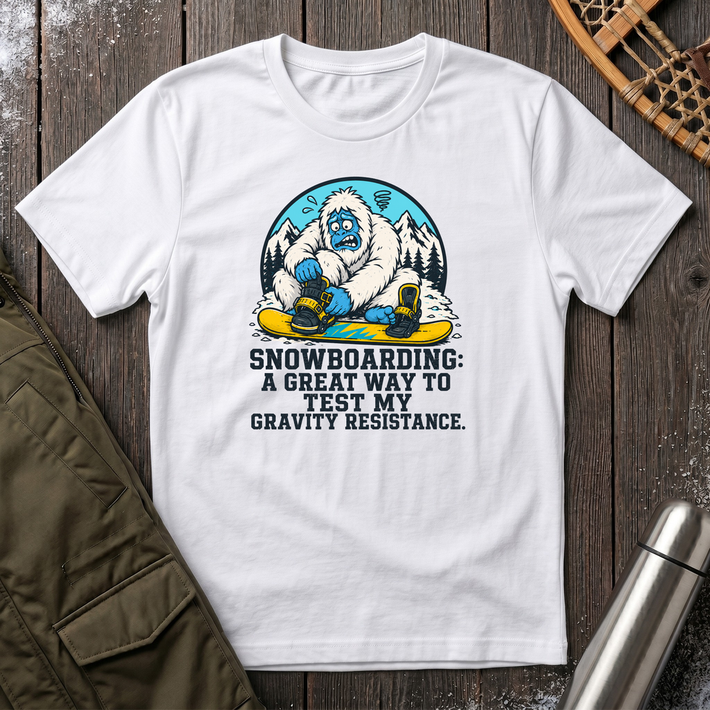 Snowboarding and Social Hour T‑Shirt