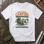 Professional Camping Enthusiast T‑Shirt