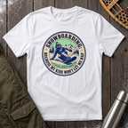 Snowboarding Because My Kids Wont Let Me Sleep T‑Shirt